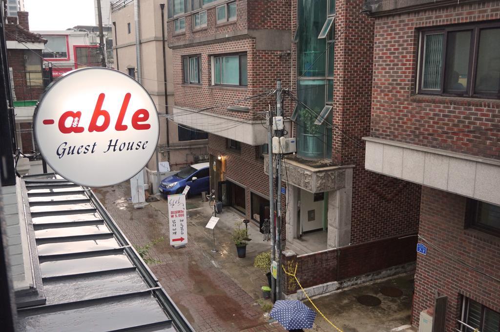 Able Guesthouse Hongdae Seoul Exterior photo